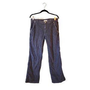 BDG Black Corduroy Straight Leg Baggy Pants